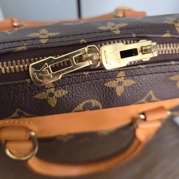 Deauville Brown Monogram Louis Vuitton Bag - Picture 3 of 16